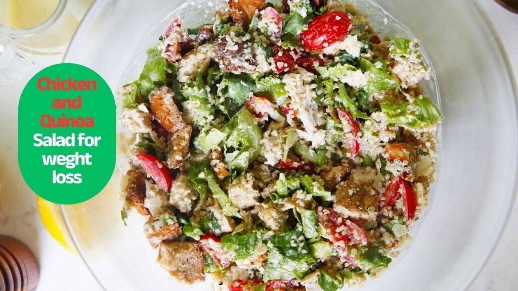 Chicken and Quinoa Salad for weight loss