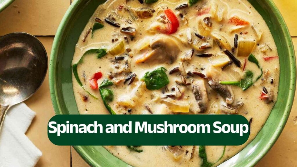 Spinach and Mushroom Soup